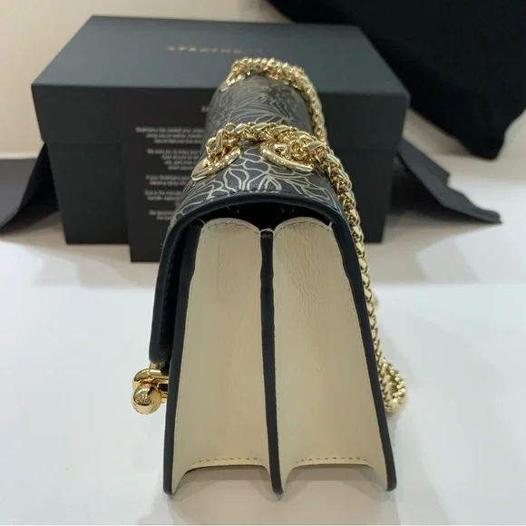 Rare Strathberry East West Mini - Black/Vanilla/Gold - Picture 7 of 16